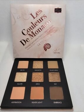 Les Couleurs De Monaco Prestige Palette Warm Eyeshadow Sealed Luxury $170 MSRP
